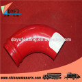 twin wall dn125 concrete pump elbow Elbow Nipple Elbow and Bend For Concrete Pump Fittingskype: francischen1010